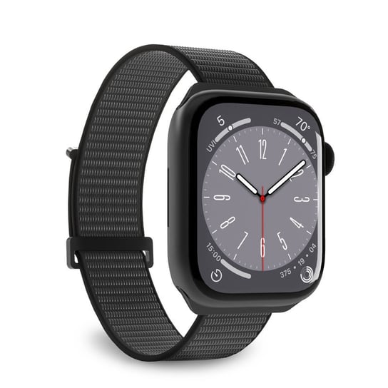 PURO Nylon Sport - Pasek do Apple Watch 38/40/41 mm (Czarny) Puro