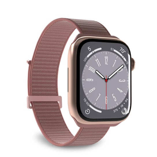 PURO Nylon Sport - Pasek do Apple Watch 38/40/41 mm (Różowy) Puro