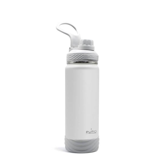 PURO Outdoor - Butelka termiczna ze stali nierdzewnej 500 ml (Light Grey) Puro