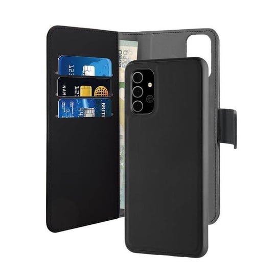 PURO Wallet Detachable - Etui 2w1 Samsung Galaxy A32 5G (czarny) Puro
