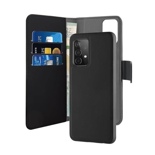 PURO Wallet Detachable - Etui 2w1 Samsung Galaxy A52 5G (czarny) Puro