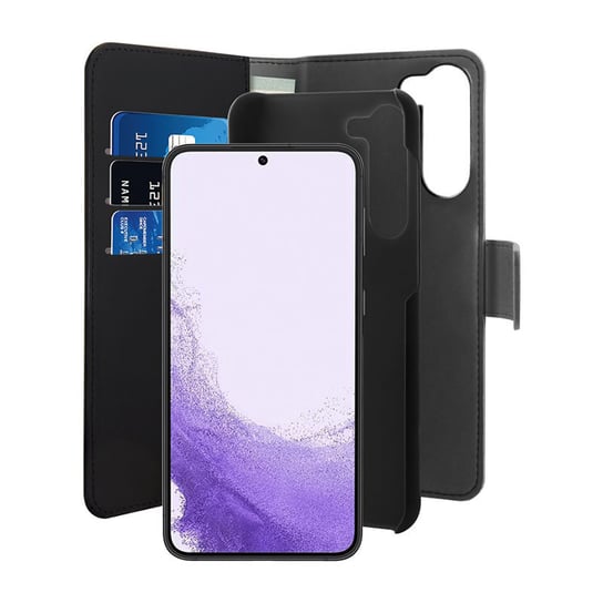 PURO Wallet Detachable - Etui 2w1 Samsung Galaxy S23 (czarny) Puro