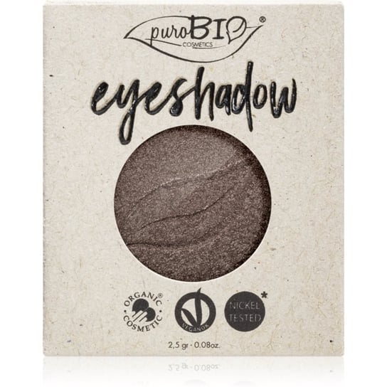 puroBIO Cosmetics Compact Eyeshadows cienie do powiek napełnienie odcień 19 Intense Gray 2,5 g Inna marka