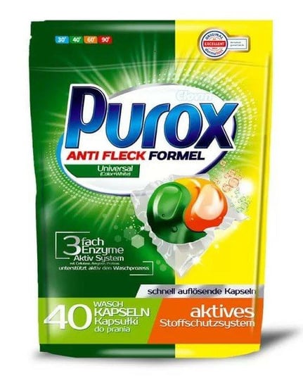 Purox Universal Kapsułki Do Prania 40 Sztuk Purox