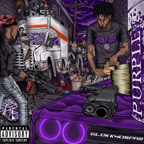Purple Glokk40Spaz
