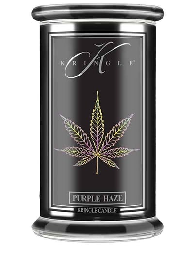 Purple Haze - Kringle Candle - duża świeca z dwoma knotami (624g) - seria Reserve Kringle Candle