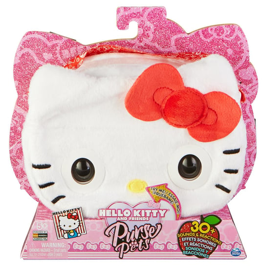 Purse Pets, Interaktywna torebka z oczami i dźwiękami Hello Kitty Purse Pets