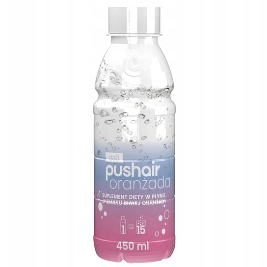 PUSHAIR Suplement diety Syrop Biała Oranżada 450ml Dafi