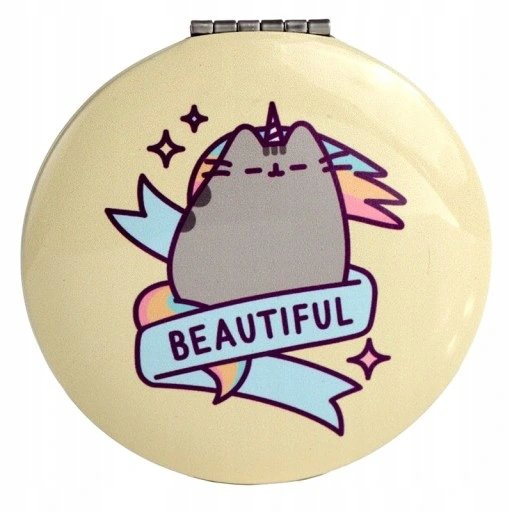 Pusheen Cat Kot Pusheen lusterko Beautiful Zółte Puckator