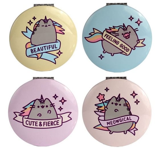 Pusheen Cat Kot Pusheen lusterko Beautiful Zółte Puckator