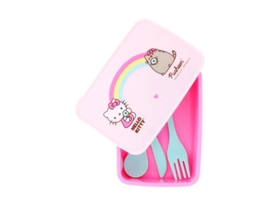 Pusheen Hello Kitty lunchbox śniadaniówka Blue Print