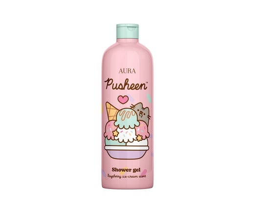 Pusheen Shower gel Raspberry Ice-Cream 500ml Pusheen