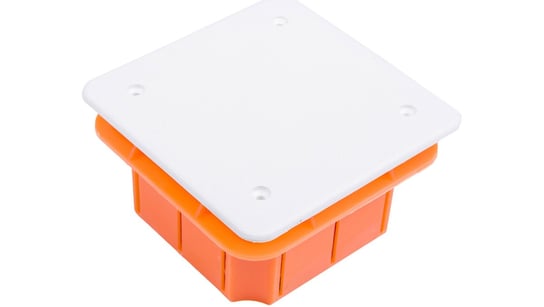 Puszka podtynkowa 76x76x52mm pomarańczowa Pp/t 1 11.1 Elektro-Plast Opatówek