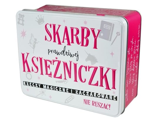 Puszka-Skarbuszka, Skarby Księżniczki PS-001, 19,5x15,5x8 cm Kukartka