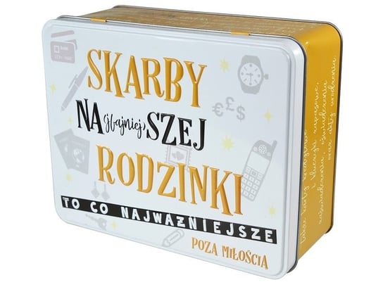 Puszka-Skarbuszka, Skarby PS-006, 19,5x15,5x8 cm Kukartka