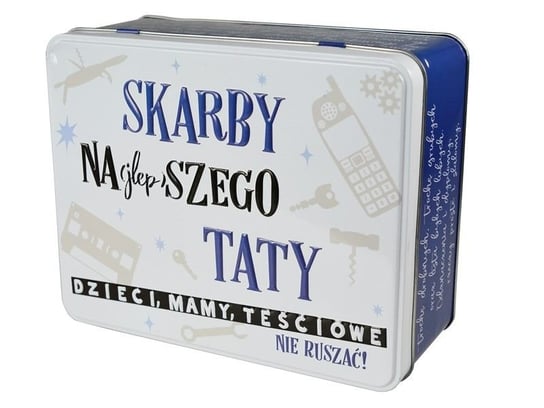 Puszka-Skarbuszka, Skarby Taty PS-004, 19,5x15,5x8 cm Kukartka