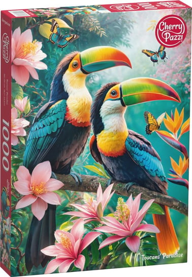 puzzle 1000 cherrypazzi toucans  paradise 30769 CherryPazzi
