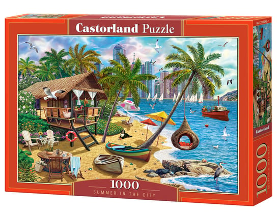 Puzzle 1000 el.  C-105045-2 Summer in the City Castorland