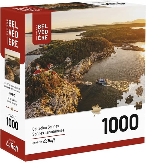 Puzzle 1000 MB - Phare Eau-De-Vie Belvedere 814709 Belveder