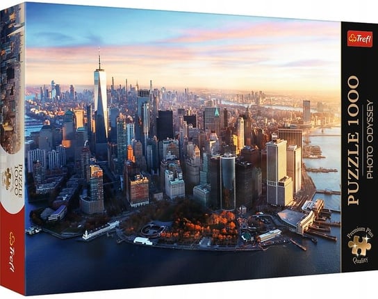 Puzzle 1000 Premium Plus Photo Odyssey Manhattan Nowy Jork 10828 Trefl