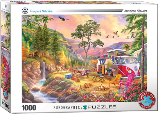 Puzzle 1000 Vw Bus Camper S Paradise By 6000-5866 EuroGraphics