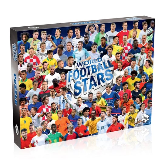 Puzzle 1000 World Football Stars Kids Euroswan