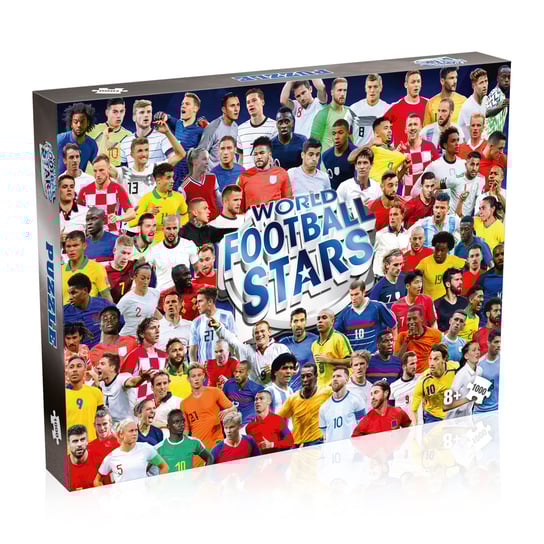 Puzzle 1000 World Football Stars Winning Moves