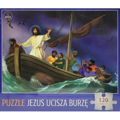 Puzzle 120 - Jezus ucisza burzę Inna marka