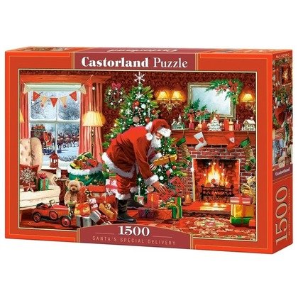 Puzzle 1500 Santa's Special Delivery CASTOR Castorland