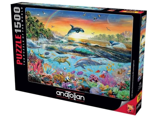 Puzzle 1500 Tropikalny raj Anatolian