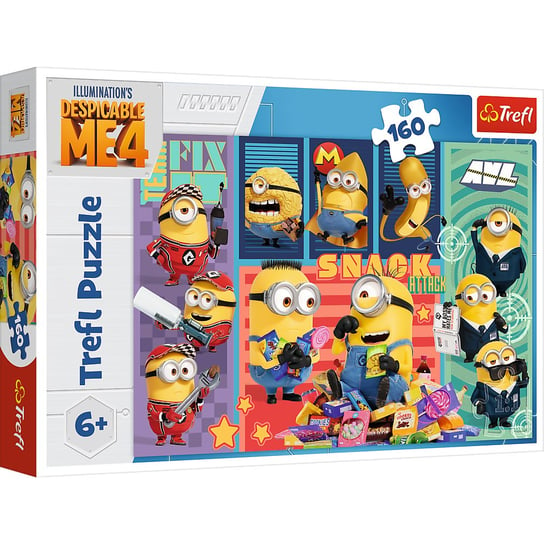 Puzzle 160 Minionkowa Radość 15424 Trefl