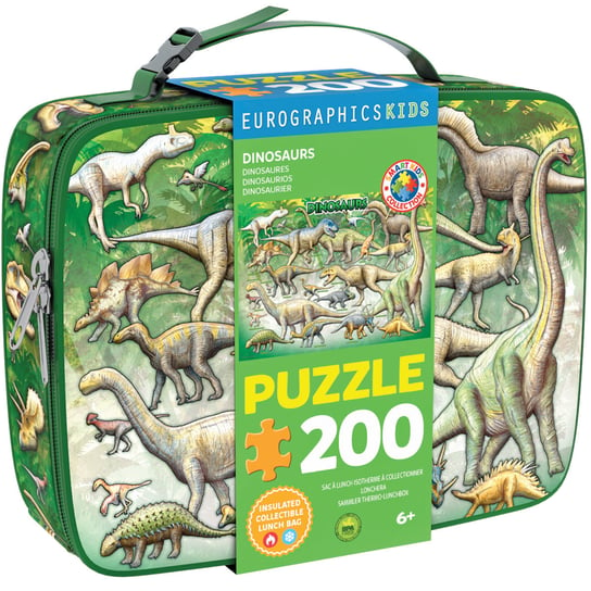 Puzzle 200 Z Lunch Box Dinosaur  9100-0098 EuroGraphics