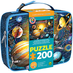 Puzzle 200 Z Lunch Box Solar System 9100-5486 EuroGraphics