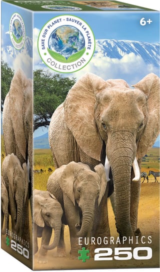 Puzzle 250 Elephants 8251-5787 EuroGraphics