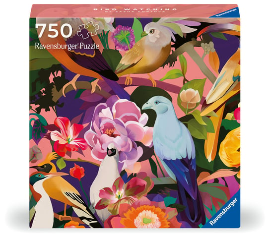 Puzzle 2D, Art&Soul Ptaki, 750 el. Ravensburger