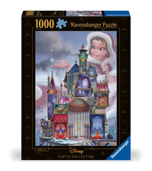 Puzzle 2D, Disney Kolekcja, Bella 1000 elementów Ravensburger