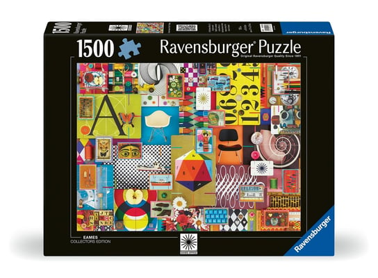 Puzzle 2D: Domek z kart 1500 elementów Ravensburger