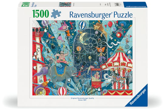 Puzzle 2D, Fantastyczne wesołe miasteczko 1500 elementów Ravensburger