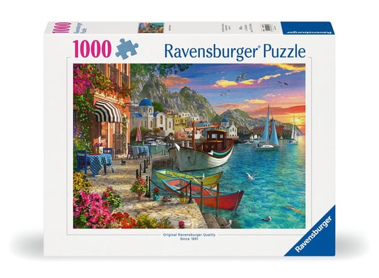 Ravensburger Puzzle 2D 1000 elementów: Wyjście na plażę, Stary design