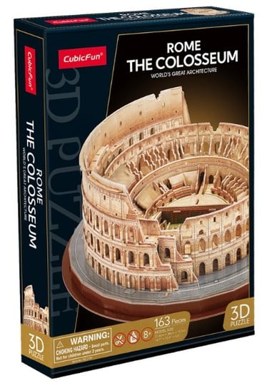Puzzle 3D 163 elementy Koloseum w Rzymie Cubic Fun