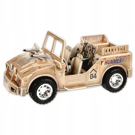 Puzzle 3D Auto Samochód Wojskowy Safari Dla Dzieci i Dorosłych 30cm 40el. Funny