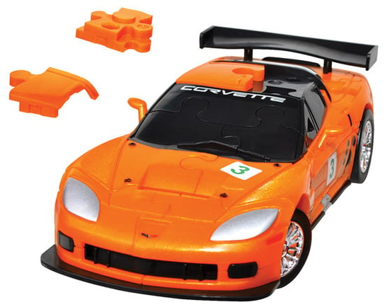 Puzzle 3D, Cars, Corvette CGR, 62 el. Eureka 3D