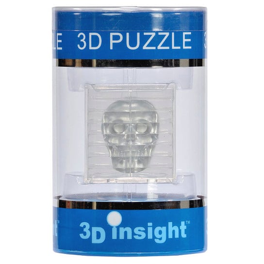 Puzzle 3D Czaszka Srebrna Art And Play