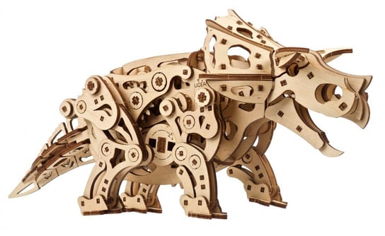 Puzzle 3D Drewniane Dinozaur Triceratops Ugears Ugears