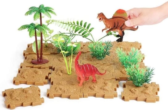 Puzzle 3D edukacyjne  figurki Dinozaury Importer Kufer Spółka z o.o.