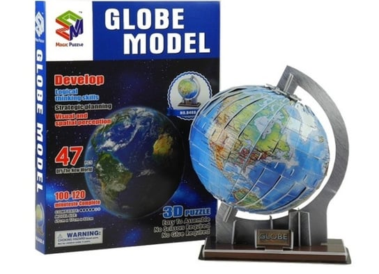 Puzzle 3D Globus Lean Toys