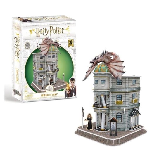 Puzzle 3D Harry Potter Bank Grinngotta na Pokątnej 21005 (306-21005) Cubic Fun