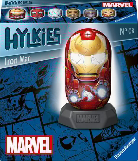 Puzzle 3D, Hylkies: Iron Man Hylkies