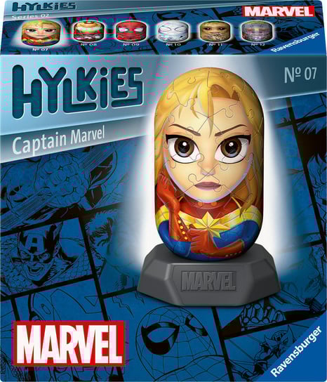 Puzzle 3D, Hylkies: Kapitan Marvel Hylkies