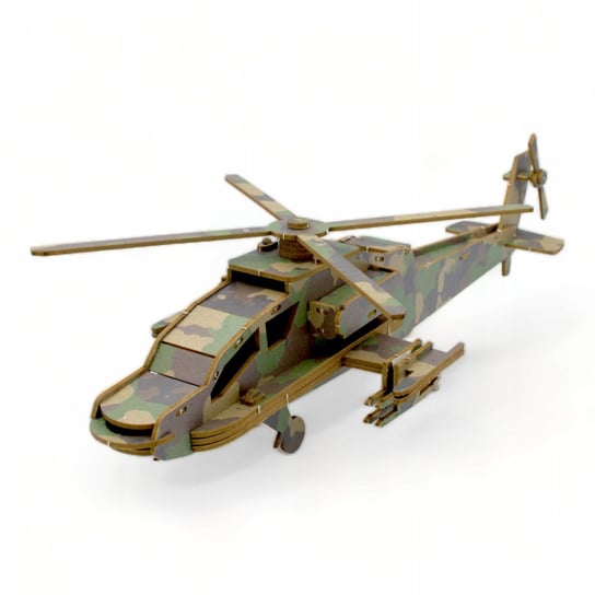 Puzzle 3D Kolekcjonerskie Helikopter Boeing Ah-64 Apache Inna marka
